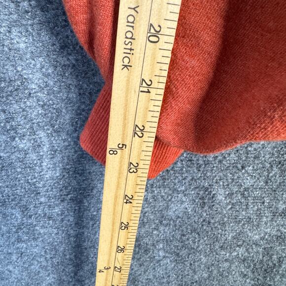 Adriano Goldschmied‎ Deegan Sweatshirt Womens Medium Rust Brown Hoodie Boho - Picture 8 of 12